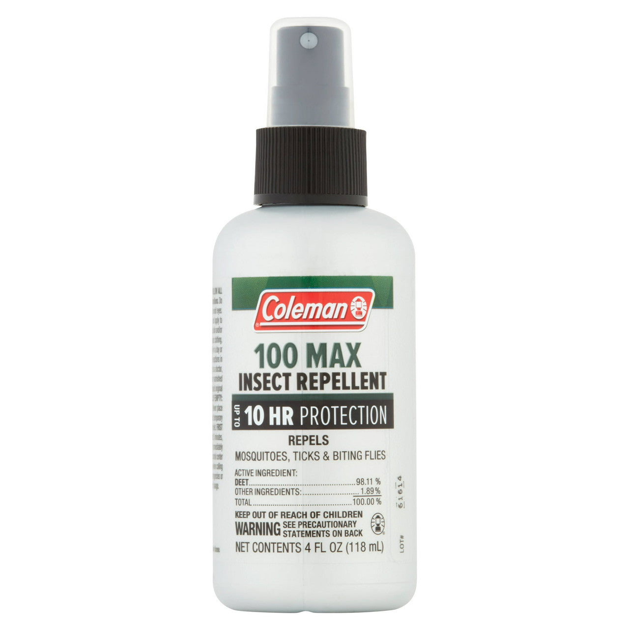 Coleman Max 100% Deet Insect Repellent Pump - 4 Oz